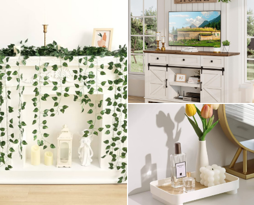 cozy home must haves ☺️ cover photo collage