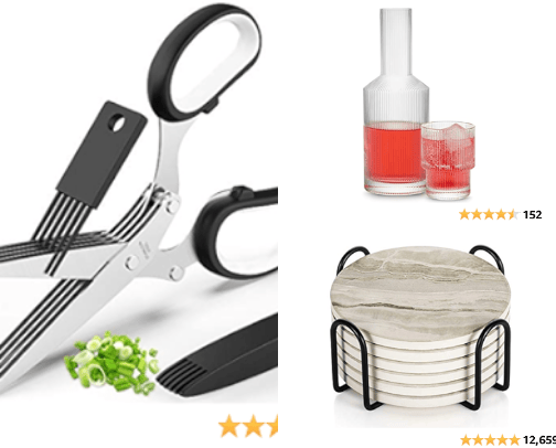 PRACTICAL gift ideas cover photo collage