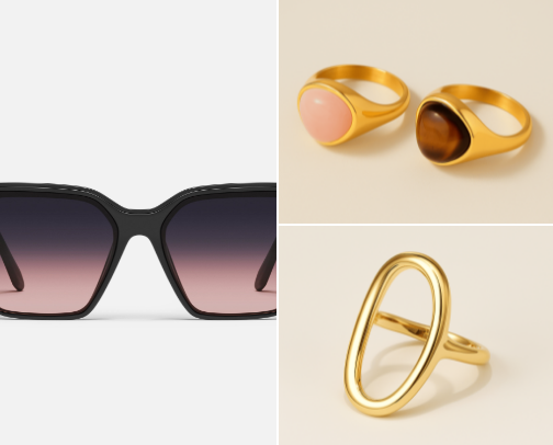 Accessories cover photo collage