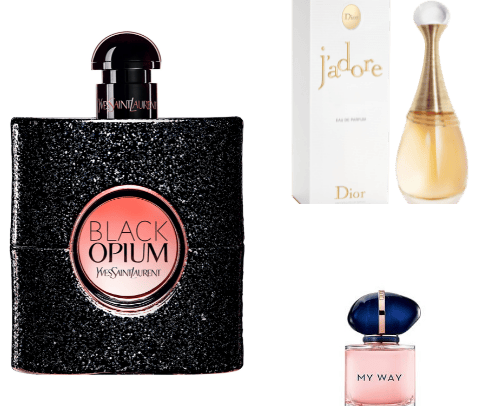 Parfume cover photo collage
