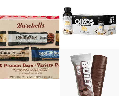 Protein Munchies cover photo collage
