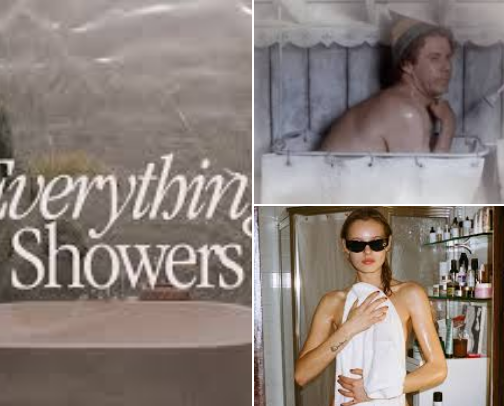Don't bother me-I'm taking my Everything Shower cover photo collage