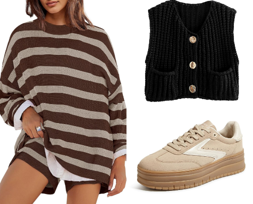 Fall Into Fall Fashion 2025 🍁☕️ cover photo collage