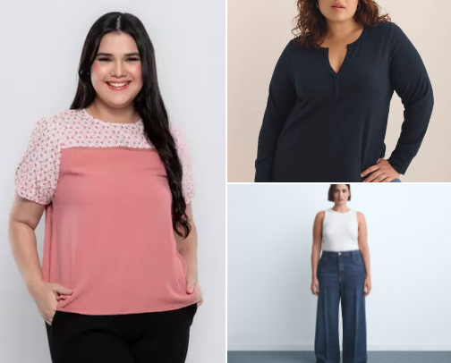 Wear comfy, wear confidence (Plus-size outfit ideas for momma) cover photo collage