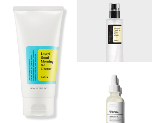 My Beginner Skincare Routine: Products I Actually Recommend✨ cover photo collage