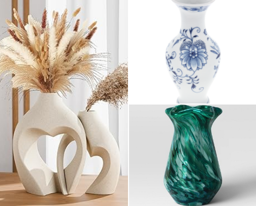 Curated Vases for a Stylish Home cover photo collage