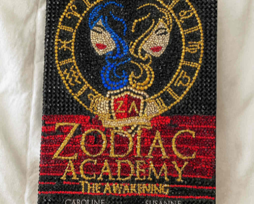 Book cover rhinestoning cover photo collage