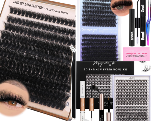 Lash Clusters Chokehold cover photo collage