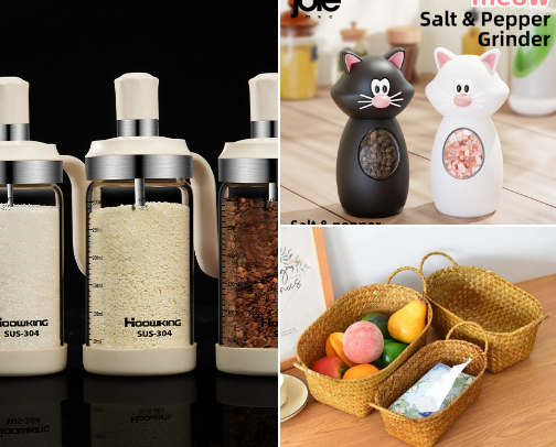 Home Finds & Mini Kitchen Gadgets cover photo collage