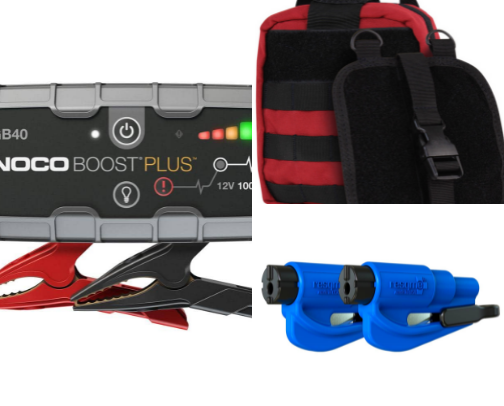 Car Essentials Must Haves cover photo collage