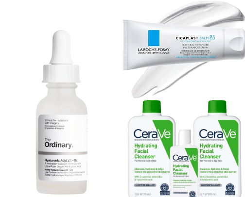 Skincare ༉‧₊˚. cover photo collage