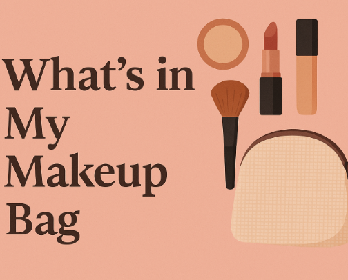 What's in my makeup bag? cover photo collage