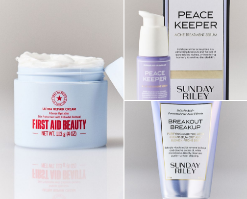 Skincare Finds for Dry, Dull & Tired-Looking Skin cover photo collage