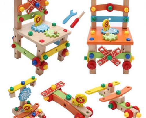 “Genius Kids Toys” – building skills through play cover photo collage