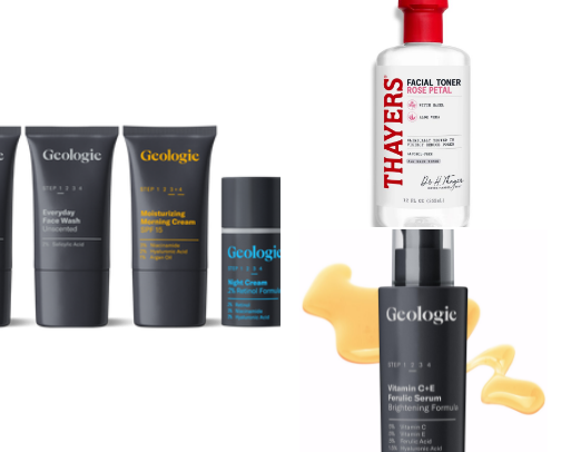 My fave facial skin-care recs cover photo collage