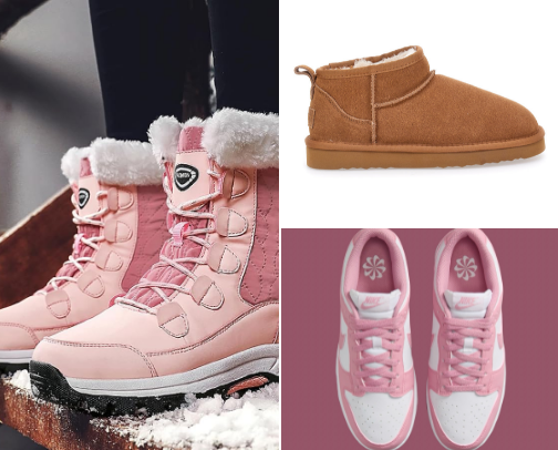 Moda donna scarpe cover photo collage