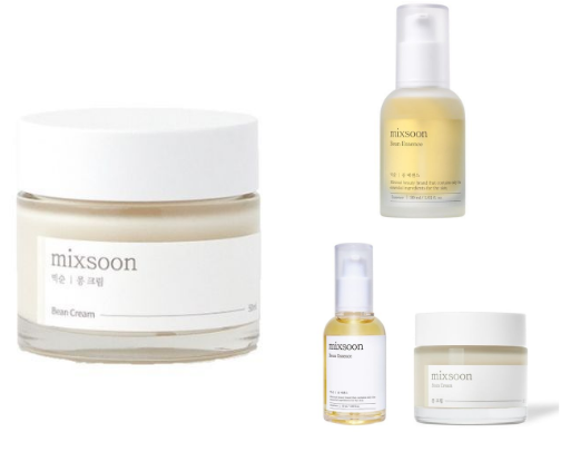 Skincare Products for a Glass Skin cover photo collage