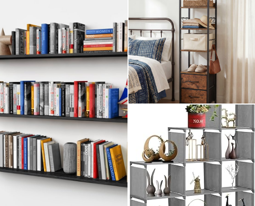 Creative and Functional Book Storage Ideas for Every Space cover photo collage