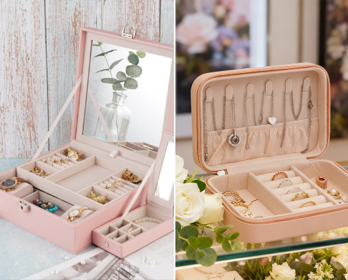 My favourite Jewellery Storage options cover photo collage