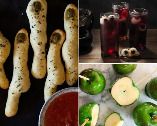 Trick-or-Treat Eats cover photo collage