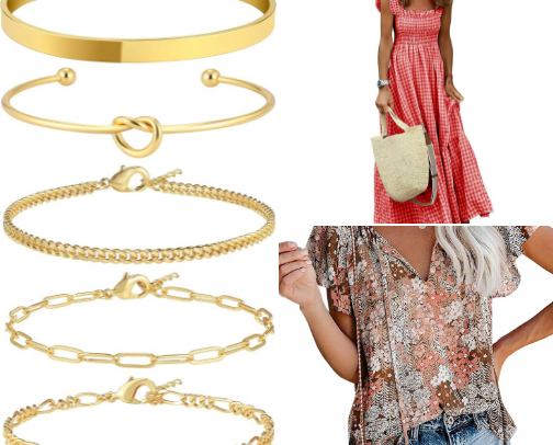 Spring Fashion finds cover photo collage