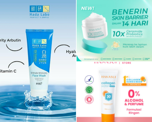Affordable Skincare cover photo collage