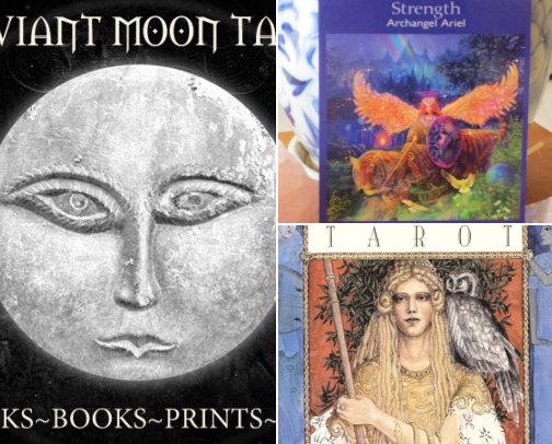 Tarot decks & oracles cover photo collage