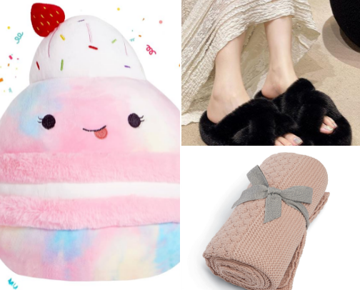 Cozy things I need in my life cover photo collage