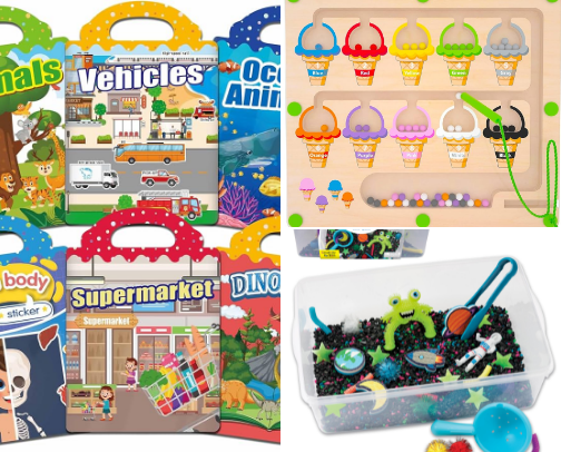 🔥 Toddler Busy Bin Favorites (Save My Sanity Edition) cover photo collage