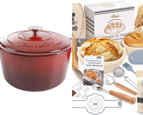 Sourdough making cover photo collage