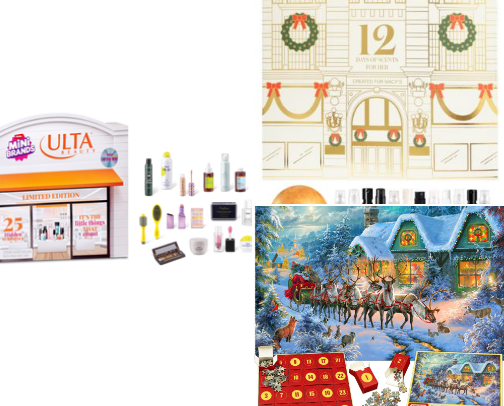 Advent calendars 🎄 cover photo collage