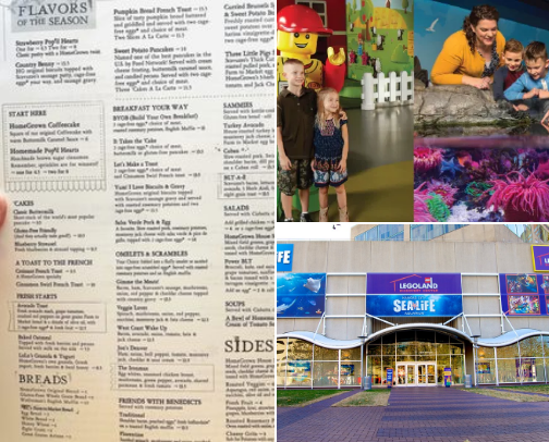 My fav Family Outing Locations cover photo collage