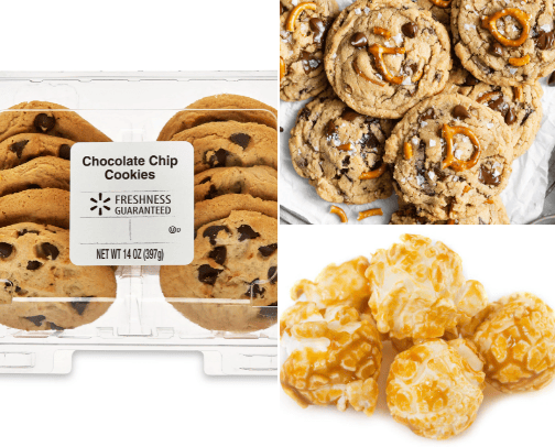 Snack time favorites cover photo collage