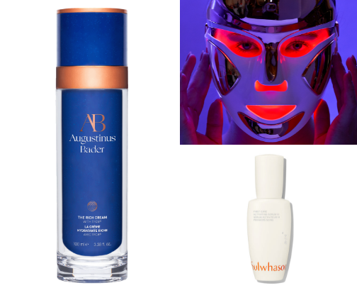 High quality skincare for Women cover photo collage