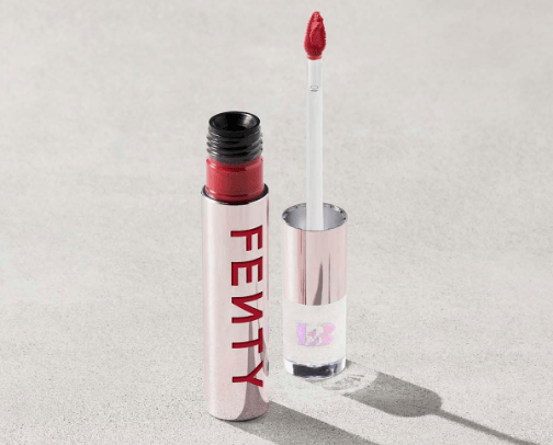 Fenty lipstick  cover photo collage