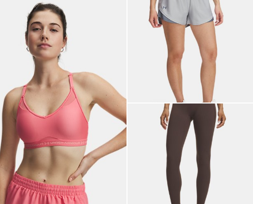 Best No-Slip Workout Clothes: Sports Bras & Stay-Put Bottoms cover photo collage