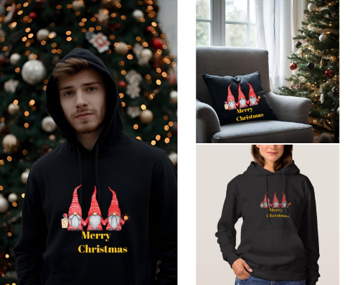 🎄 Black Christmas Collection – Black Elegance 🖤✨ cover photo collage