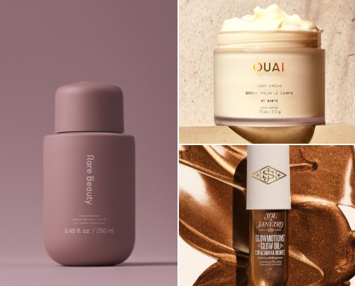 Body Care Must-Haves for Glowing and Hydrated Skin cover photo collage