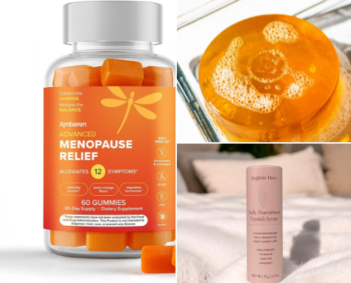 Menopause: Thriving Through the Change cover photo collage