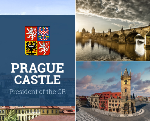 Prague Trip💙 cover photo collage