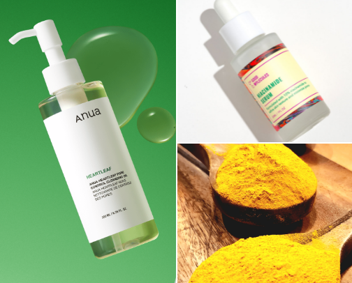 Glow up your skin cover photo collage