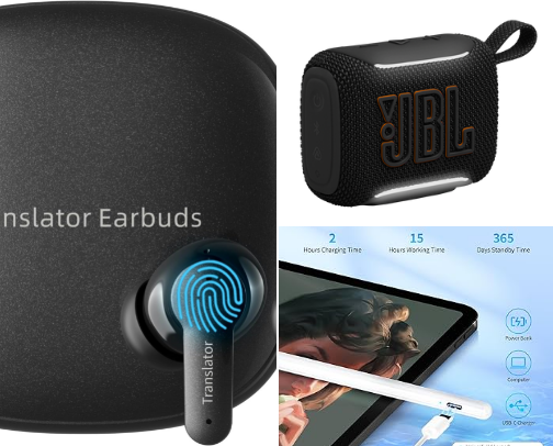 Tech gadgets for everyday use cover photo collage