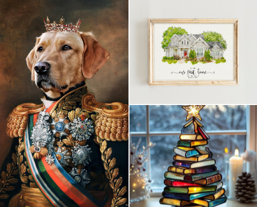 Home decor/art cover photo collage