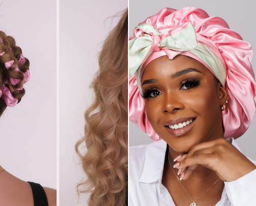 Best Heatless Curling Methods to get your WHOLE head! Easy! cover photo collage