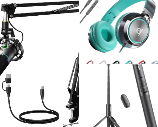 Content Creator Tools & Tech cover photo collage