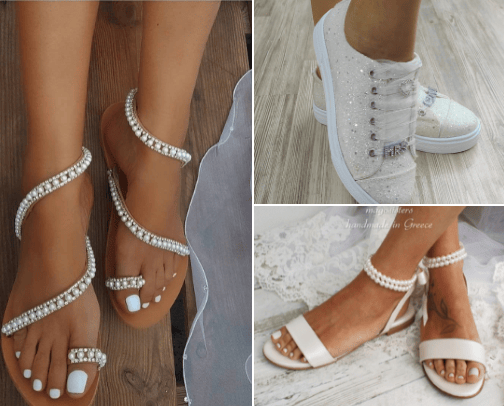 Shoes, sandals and other for the ladies cover photo collage