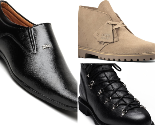 For Him footwear cover photo collage