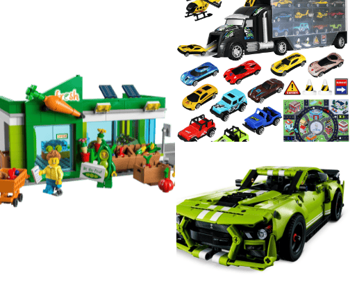 Legos cover photo collage