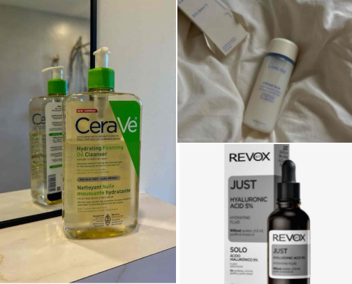 The Best Skin Care Product For Dry And Dehydrated skin cover photo collage