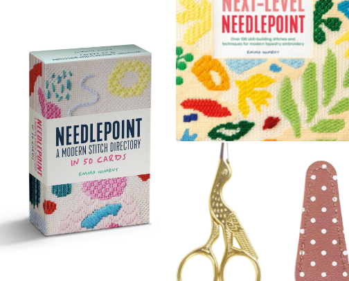 Needlepoint! cover photo collage